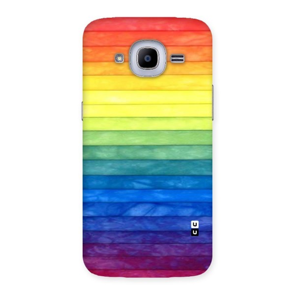 Rainbow Colors Stripes Back Case for Samsung Galaxy J2 2016